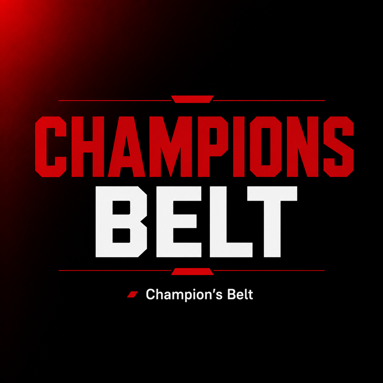 Championship Belts