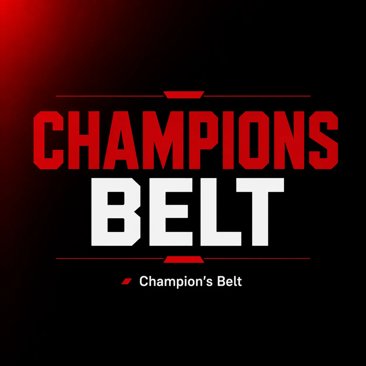 Championship Belts